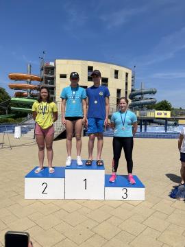 Calcitove plavalke pobrale odličja v najstarejšem slovenskem mestu (2)